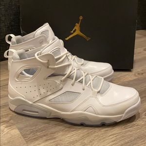 Jordan Flight Club ‘91 Pure Platinum-White Size 12